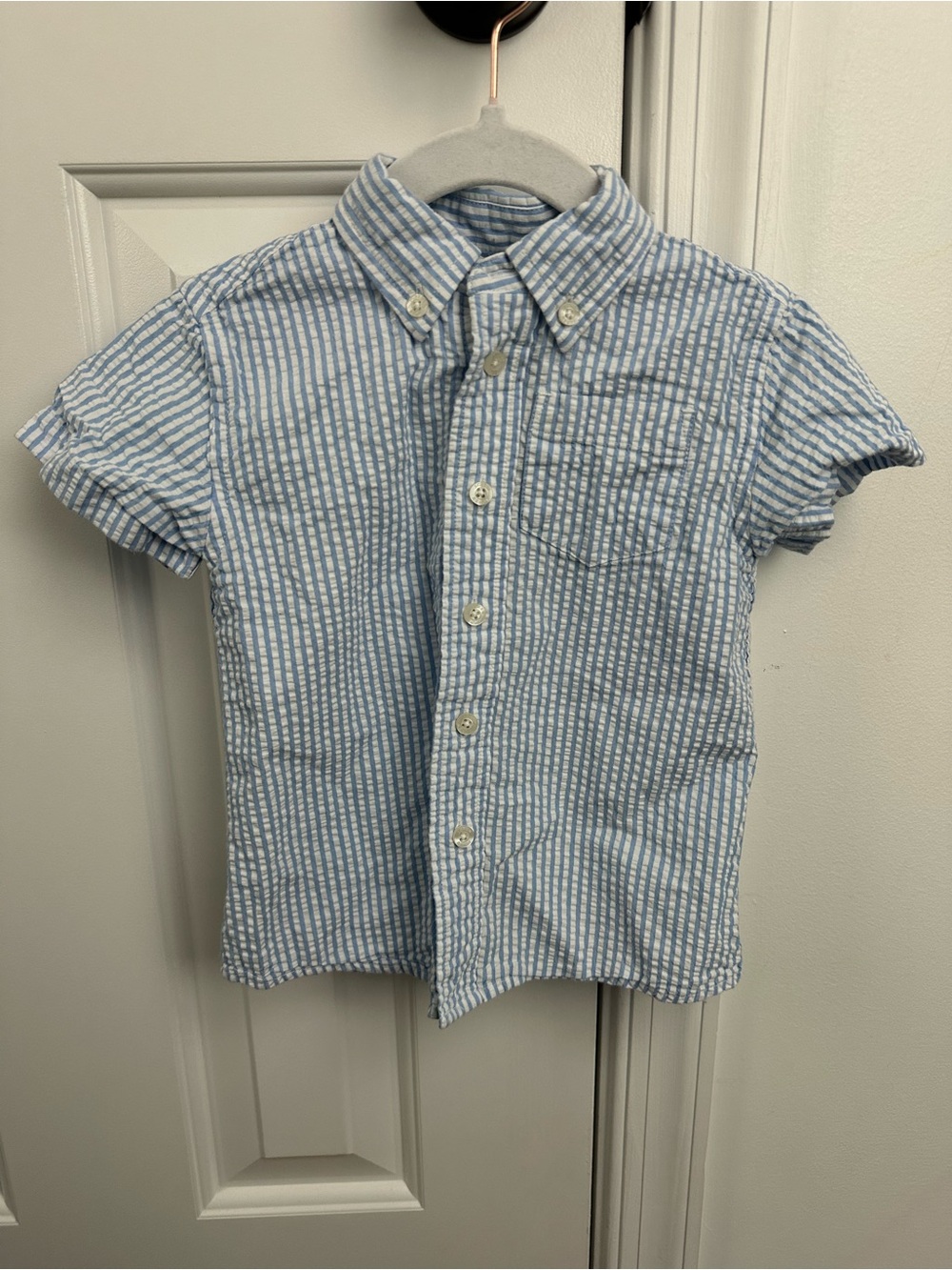 Crew cuts boys button down t shirt size 2T VGUC